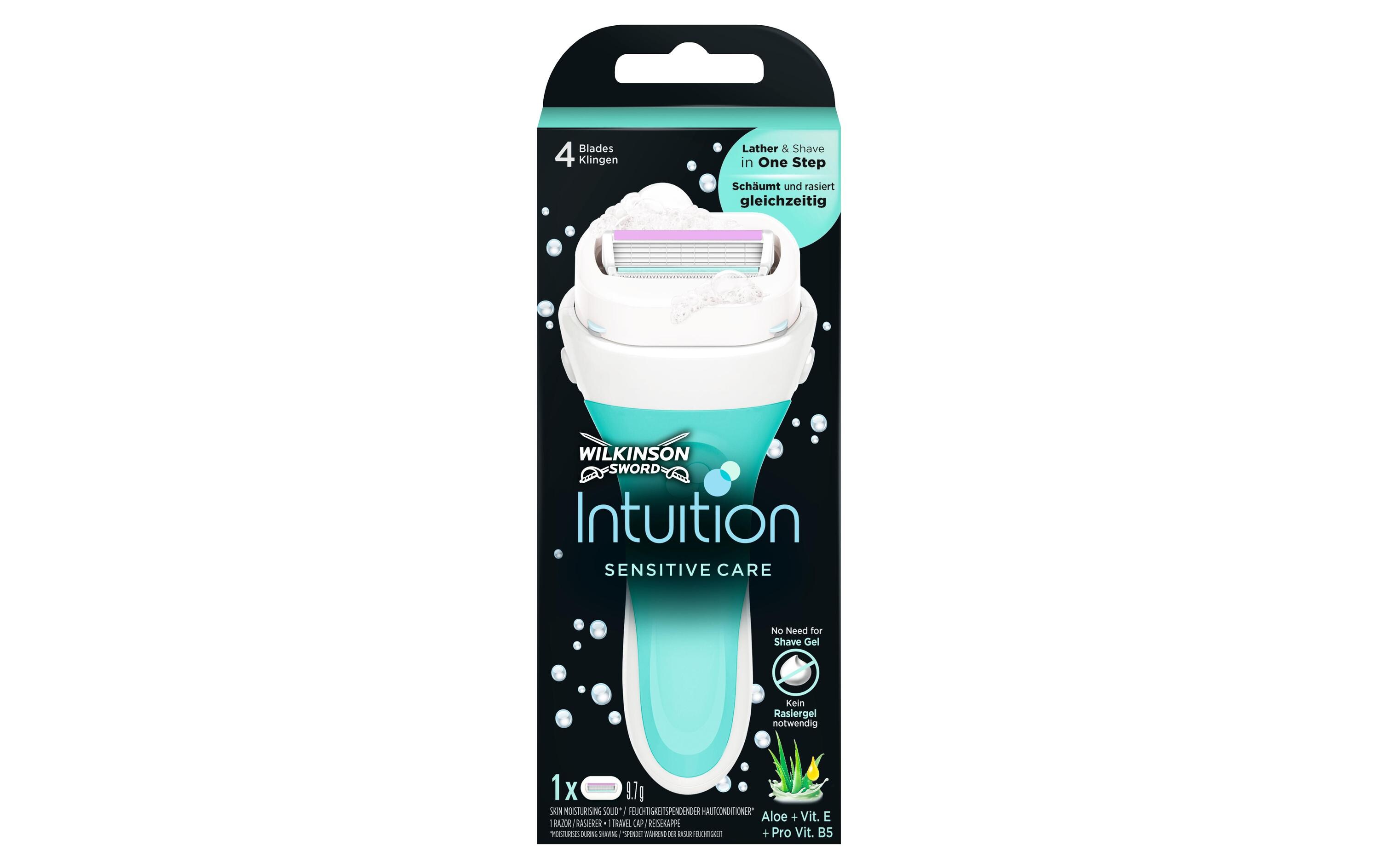 Körperrasierer Intuition SensitiveKlingen Rasierer für Damen