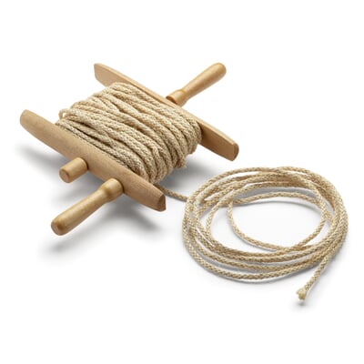Wäscheleine mit Wickler