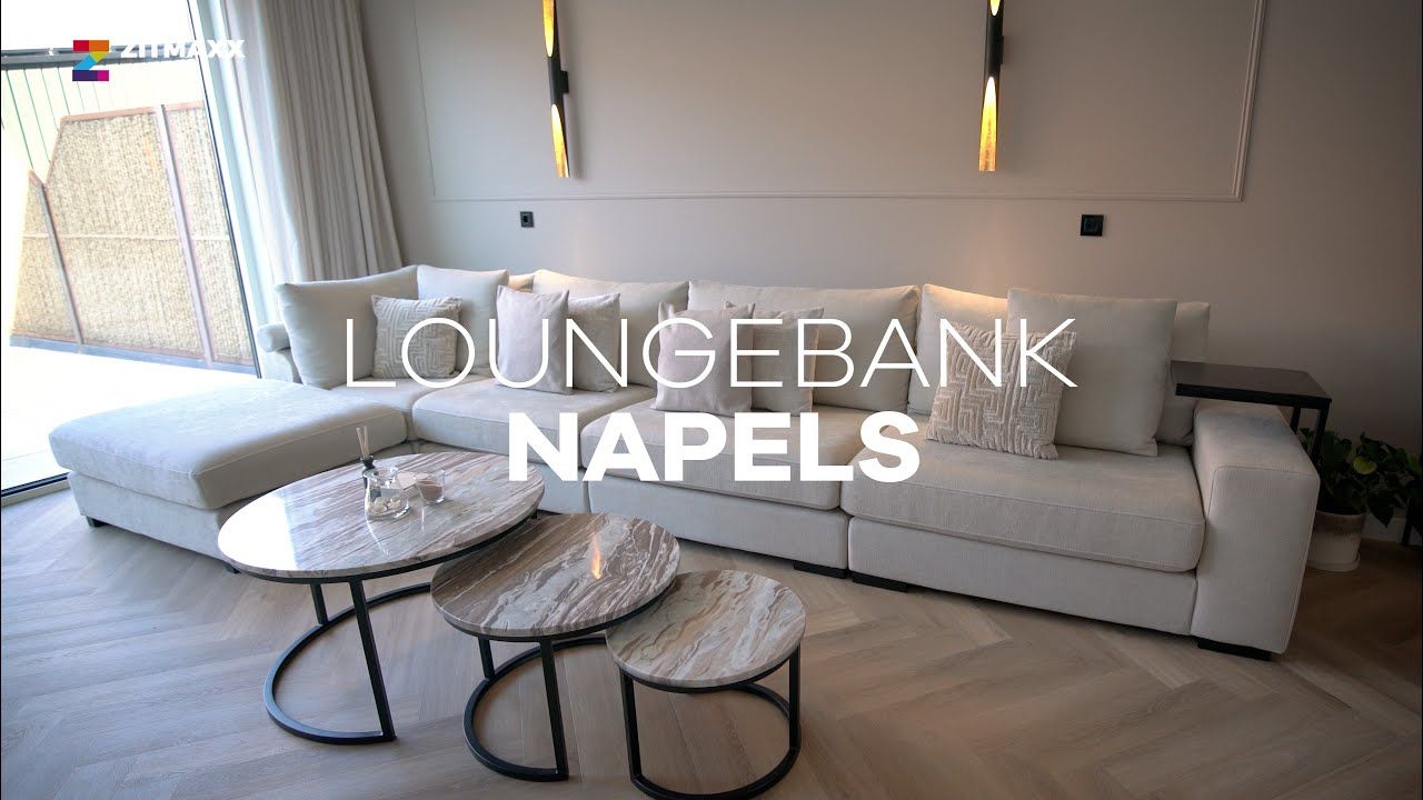 Lounge bank Napels
