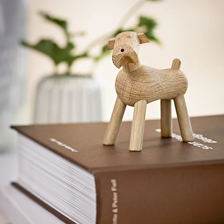 Kay Bojesen - Hund Tim, helles Holz