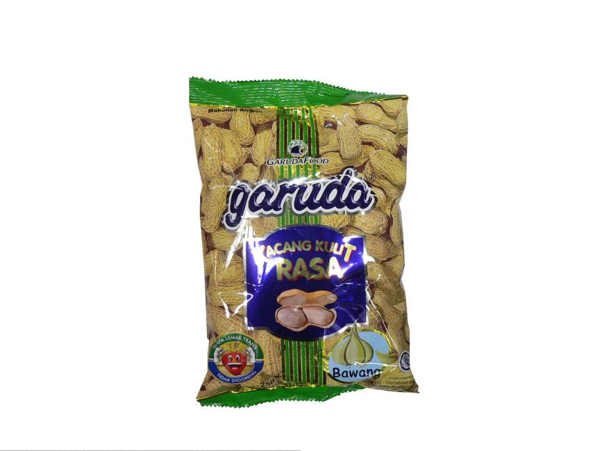 Garuda Kulit Bawang Geroosterde Pinda's met Knoflook Smaak 190g