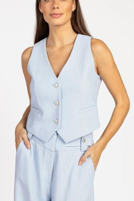 Aaiko blauwe dames gilet