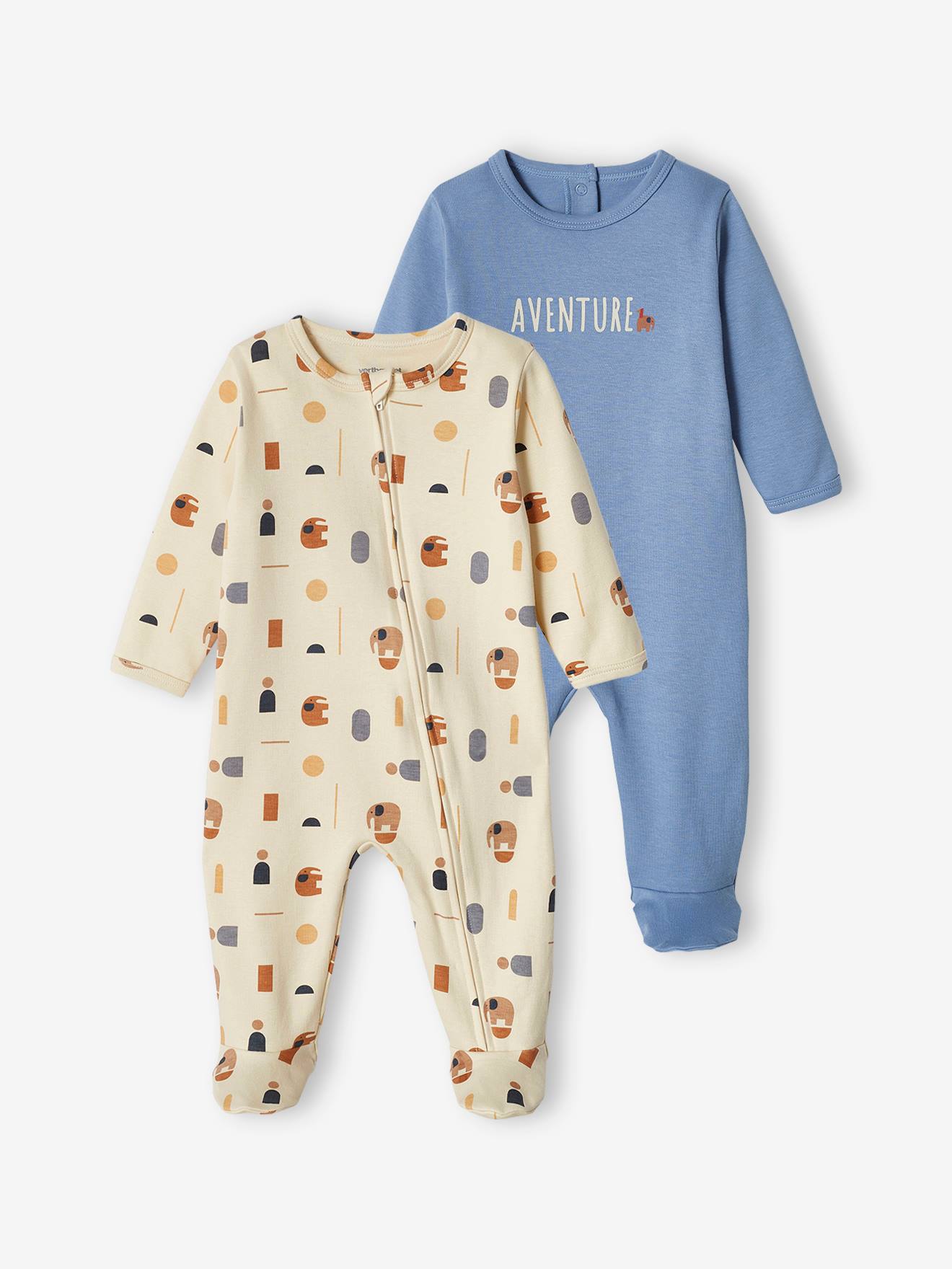 Conjunto com 2 macacões infantis 