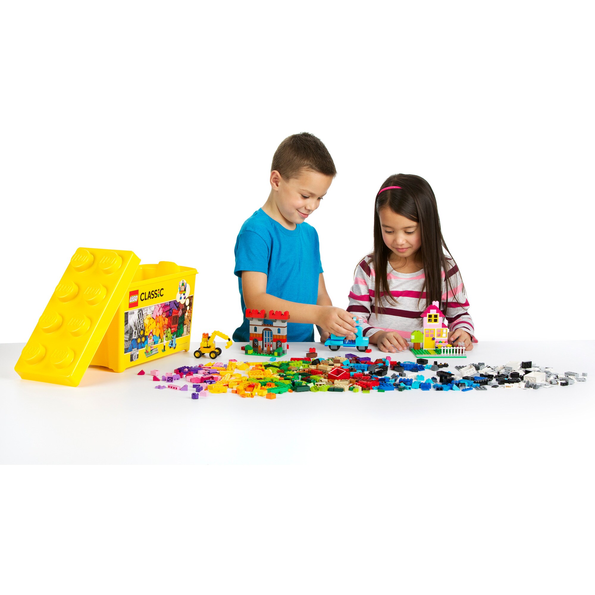 LEGO Konstruktionsspielzeug Classic Große Bausteine-Box