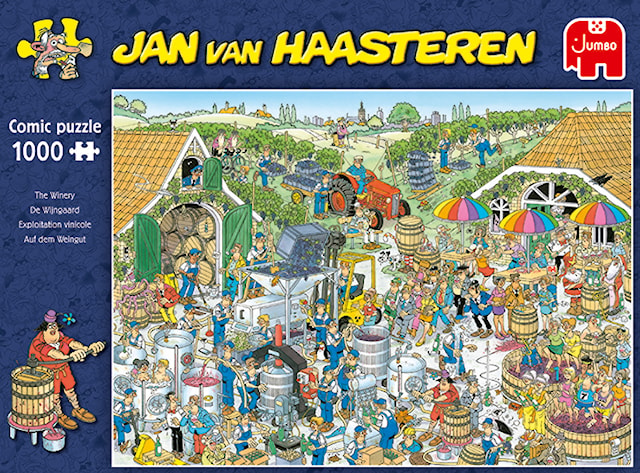 Jan van Haasteren The Winery Puslespill 1000 brikker, Jumbo