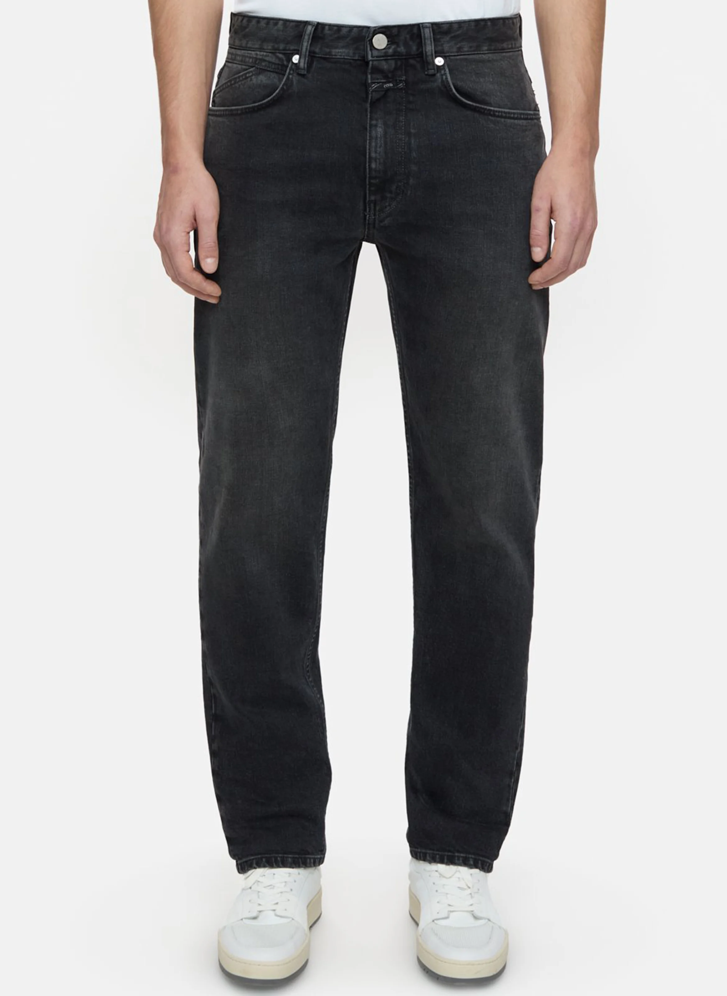 COOPER - Jeans Regular-fit en coton stretch | Noir