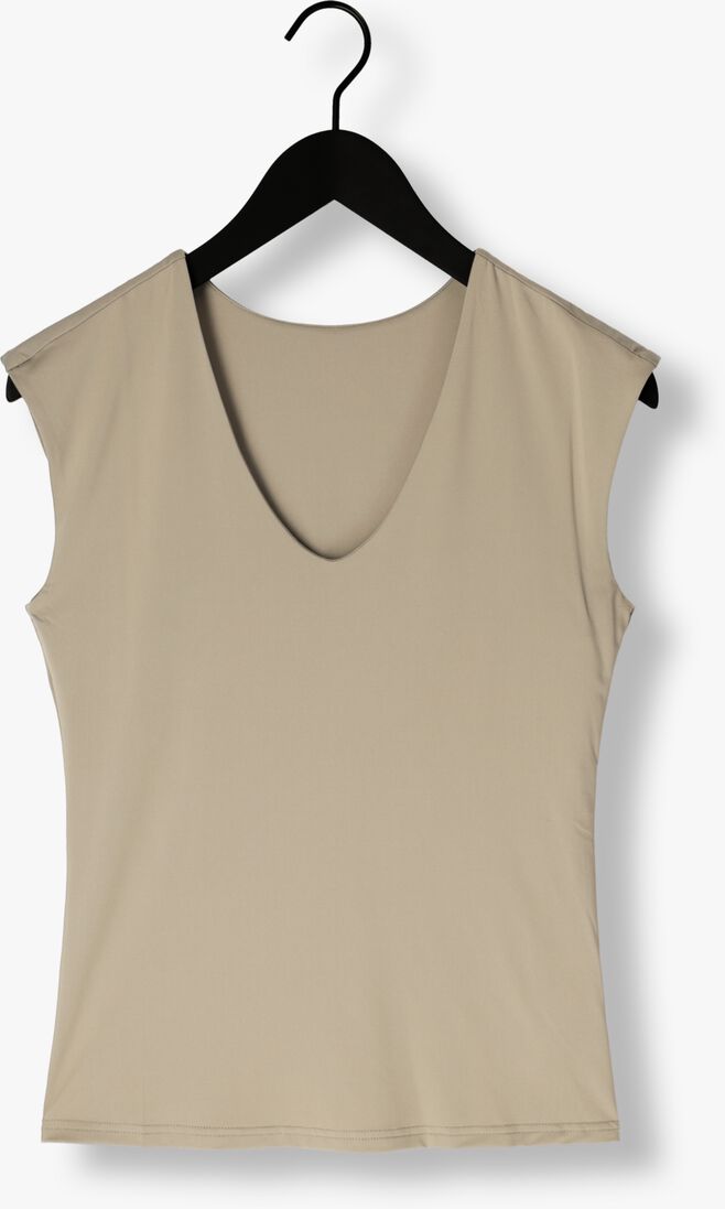groene rosemunde t-shirt billie capsleeve v-neck