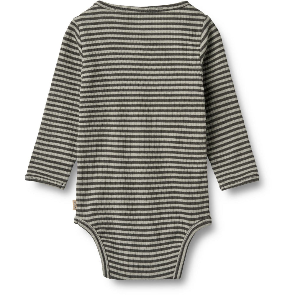 Køb Wheat Winter Forest Stripe Body L/S Berti