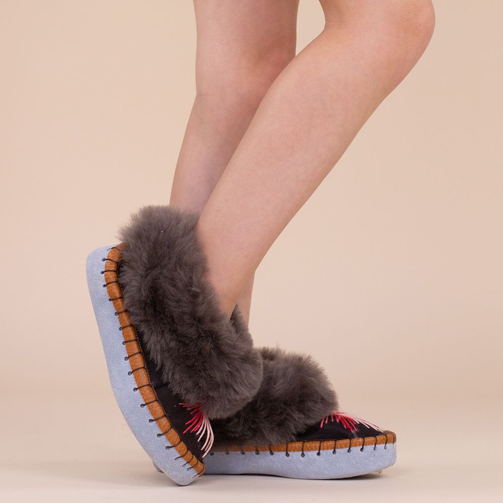 Moonrise kids wollen sloffen Ariel zwart