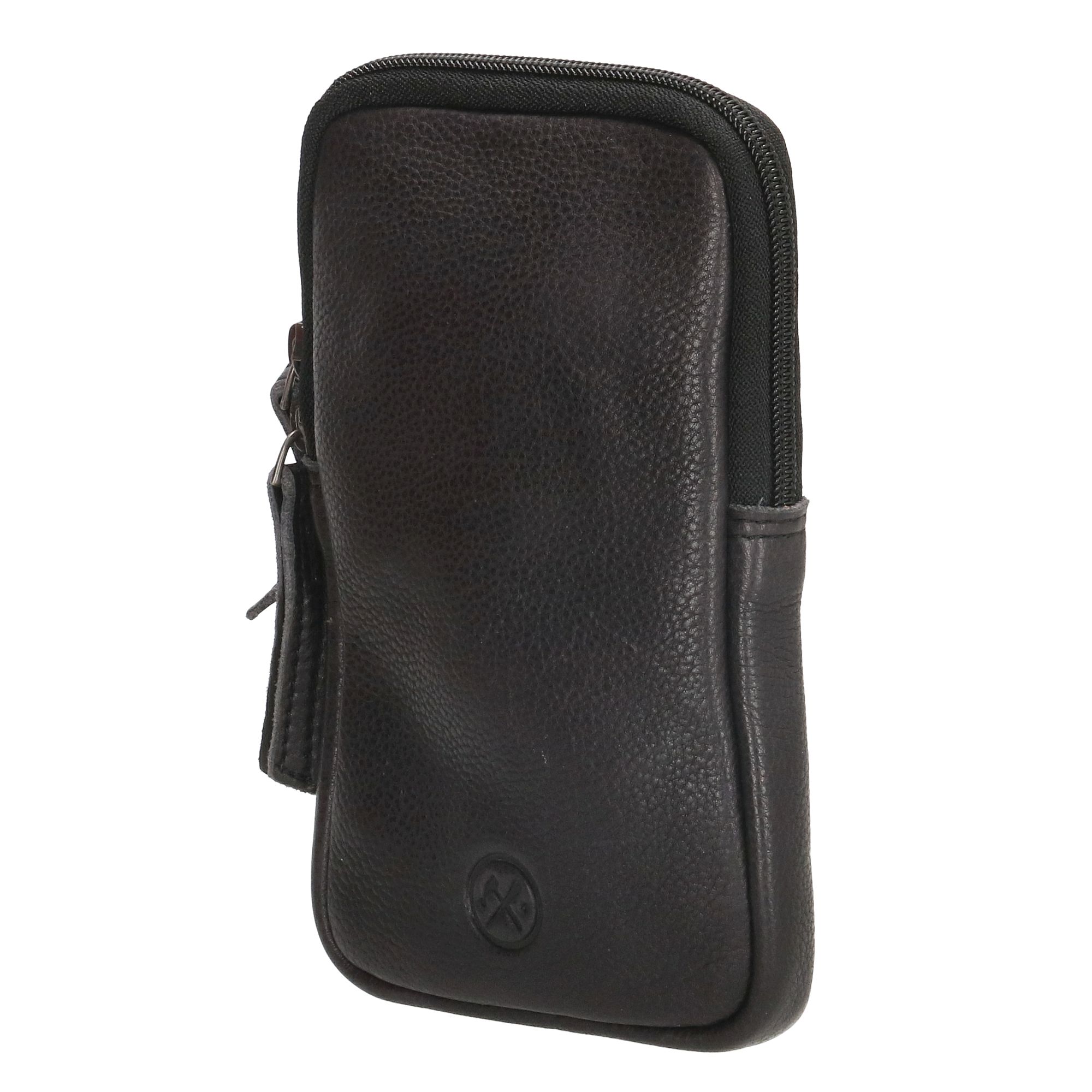 Hide & Stitches Paint Rock Telefoontasje Zwart
