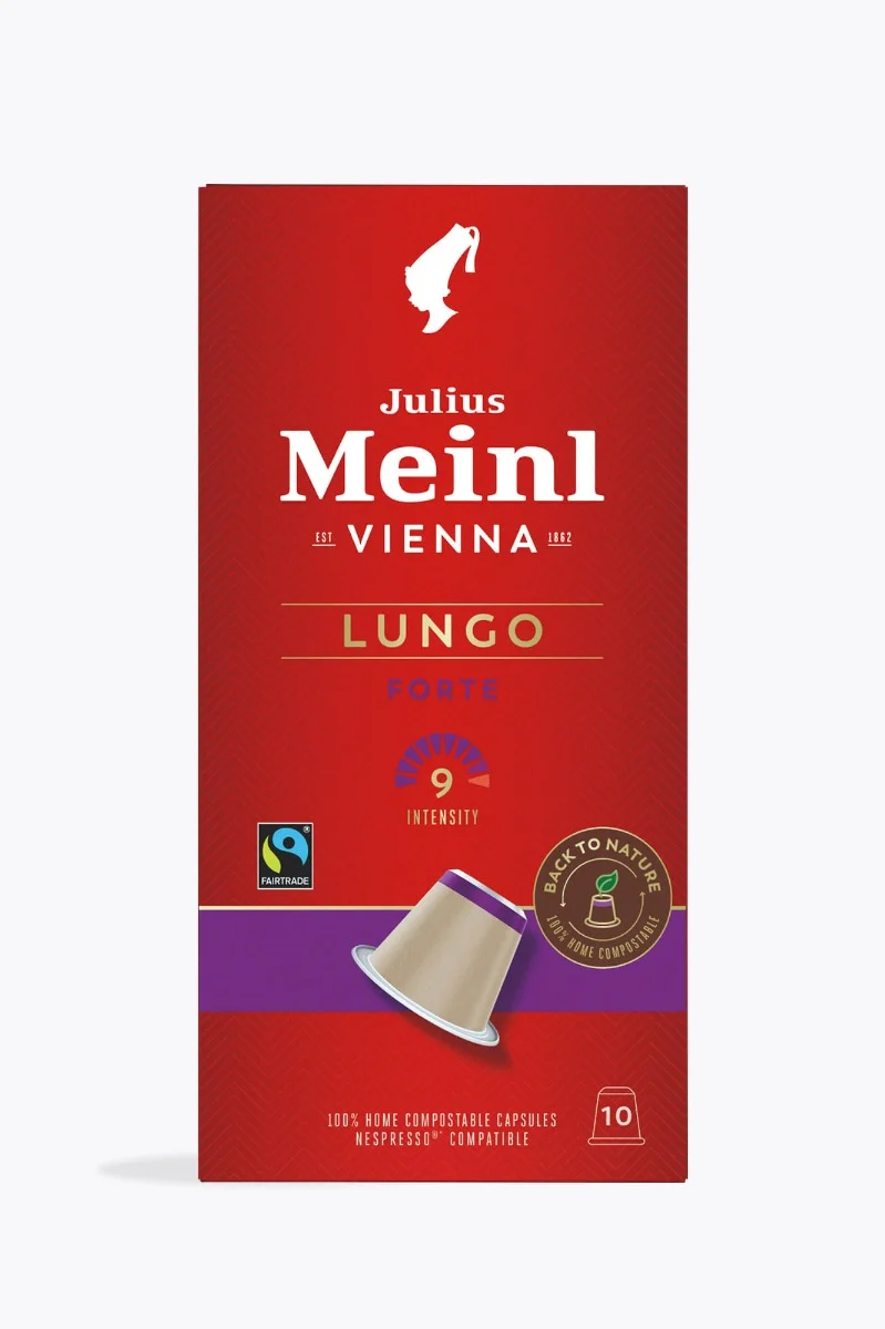 Julius Meinl Inspresso Lungo Fairtrade 10 Kapseln Nespresso® kompatibel