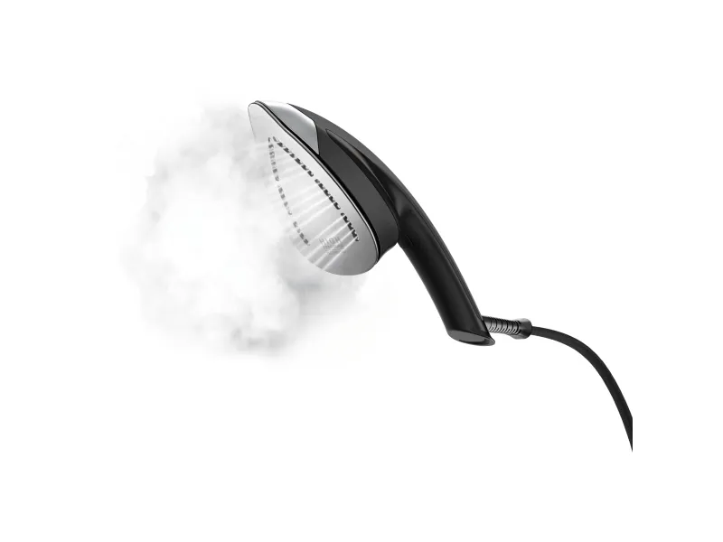 Tefal Cube UT2020, Håndholdt beklædningsdamper, 1,1 L, 1,17 min., Sort, Blå, 90 g/min, 200 g/min