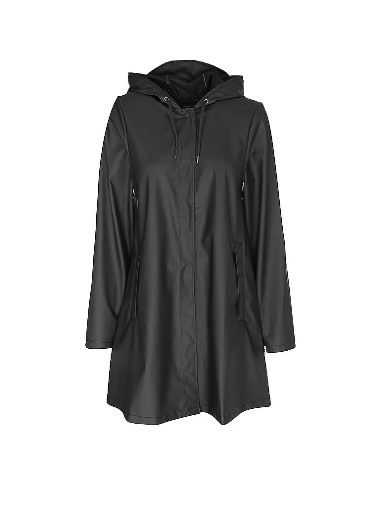 RAINS Regenjacke schwarz
