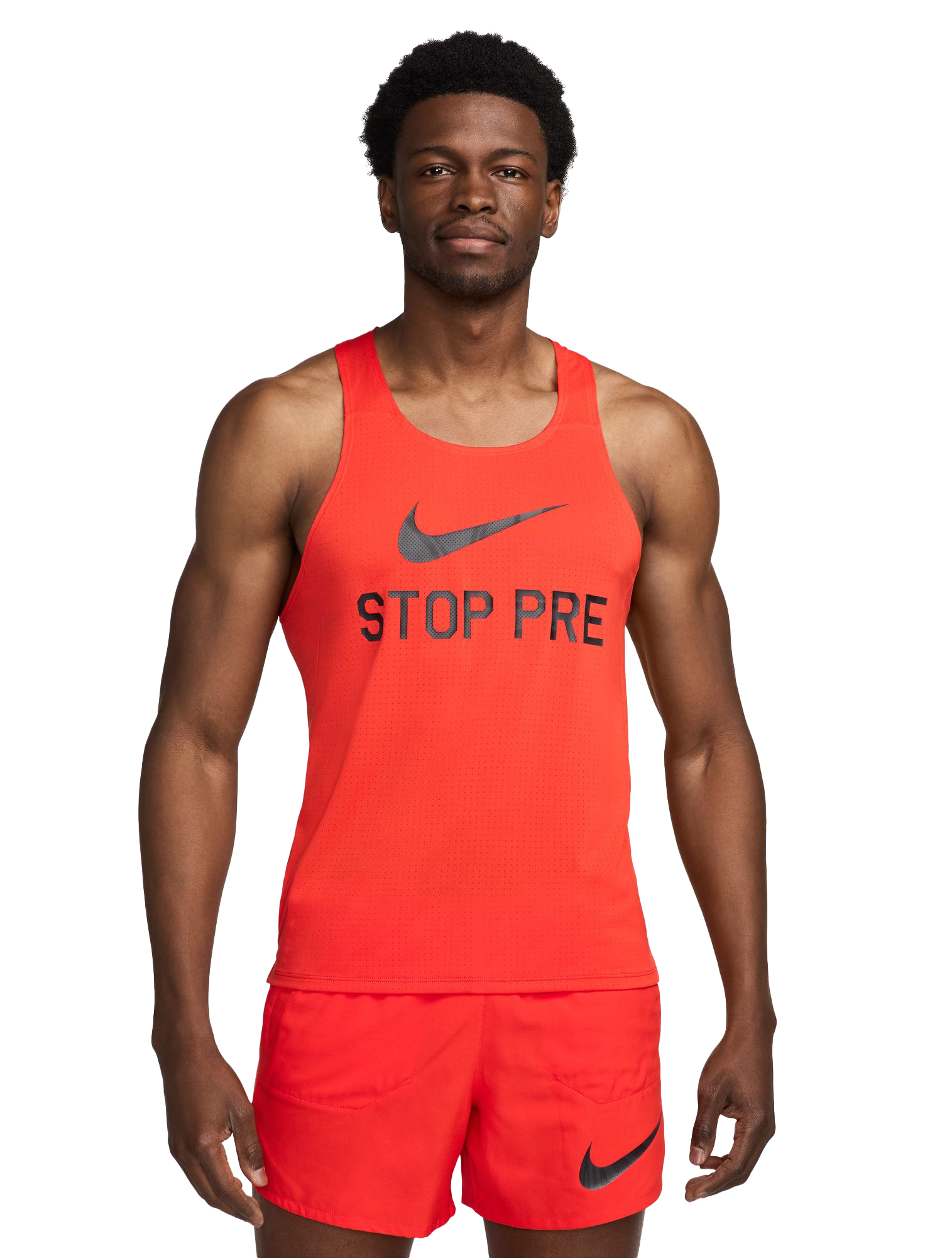 Fast Run Energy Running Tank Top Herre 366/Picante Red