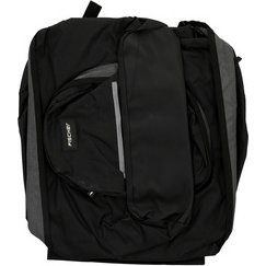 Sacoche triple pour porte-bages de vélo, noir