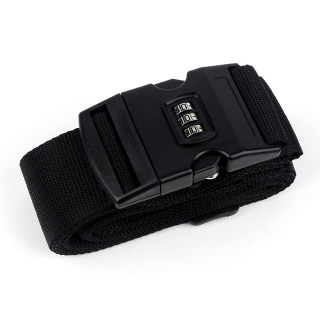 Tyverisikringsstrop til bagagekuffert Password Safe Lock