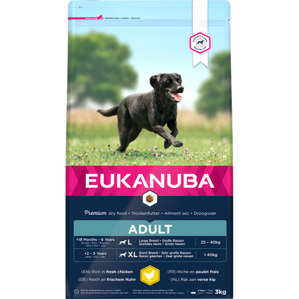 Eukanuba Dog Adult Large Graanvrij Vis3 kg