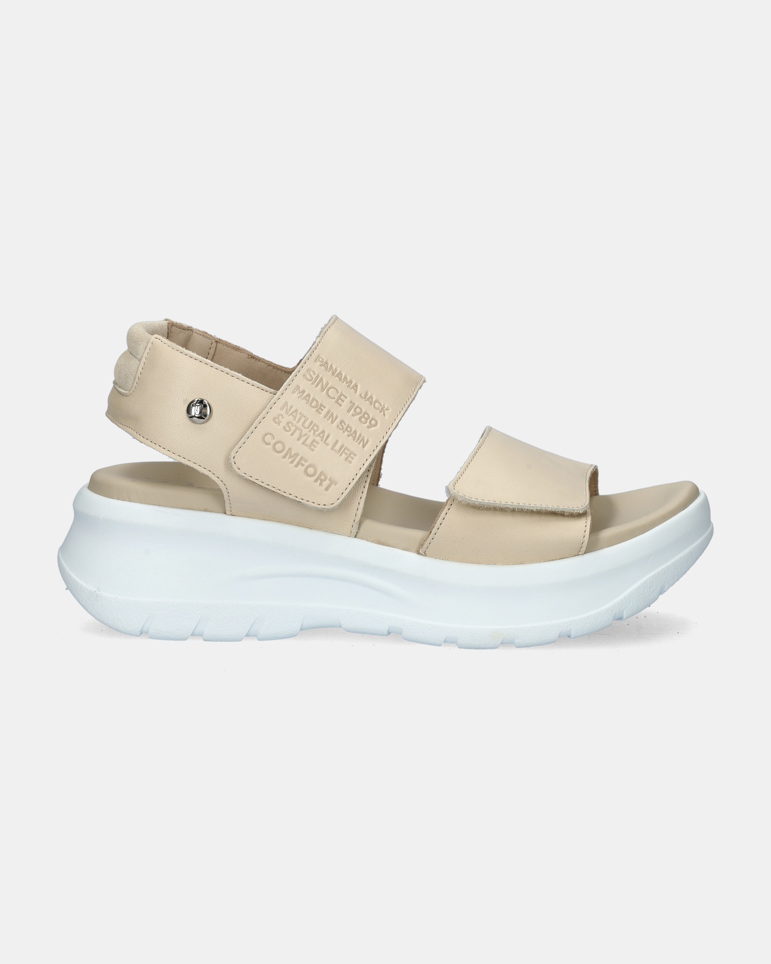 Panama Jack Noah Sandalen  - wit