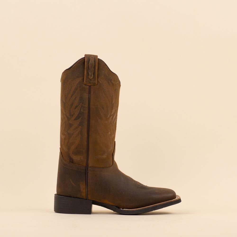 Old West 18120E cowboylaarzen Bruin