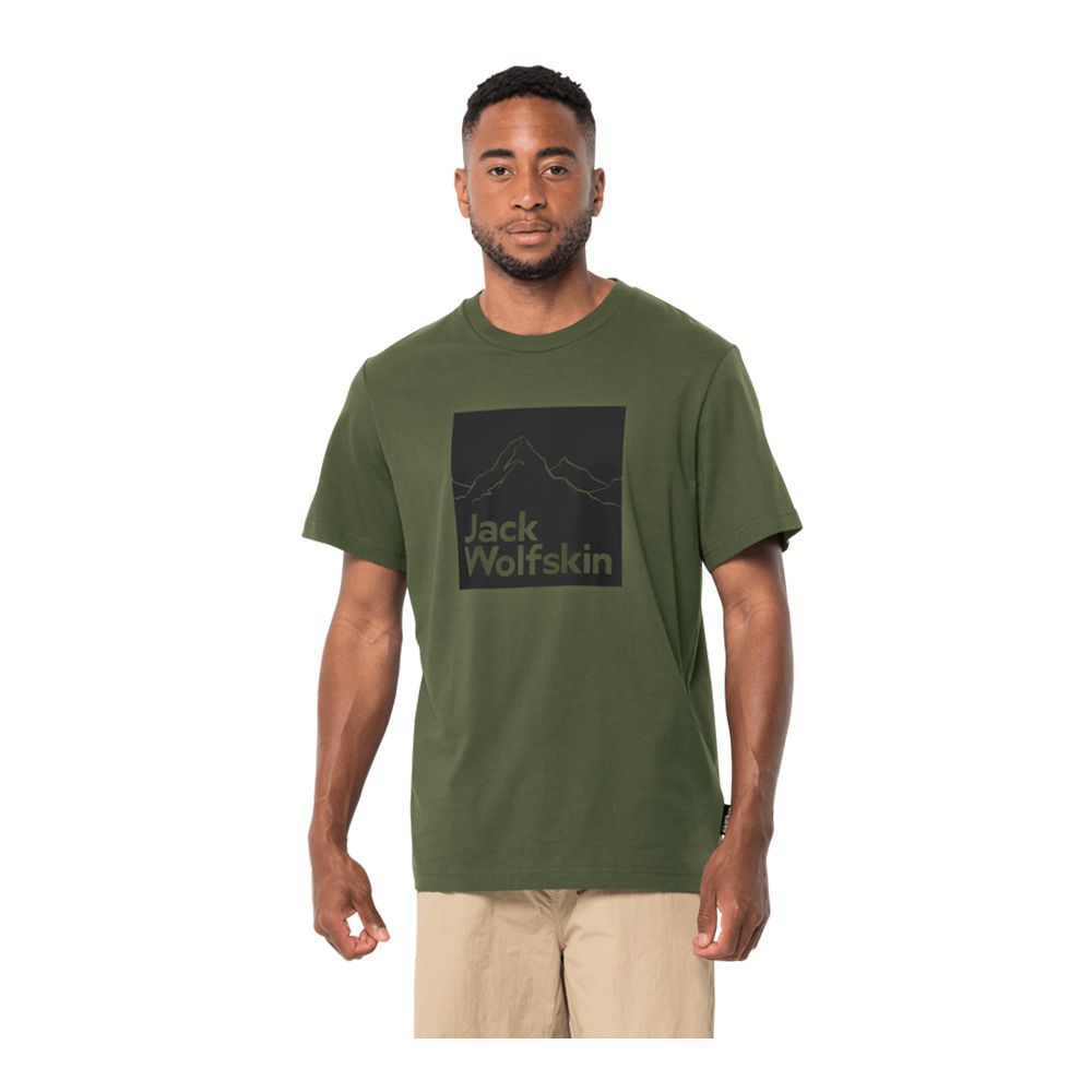 Jack Wolfskin BRAND - Tee-shirt Homme greenwood
