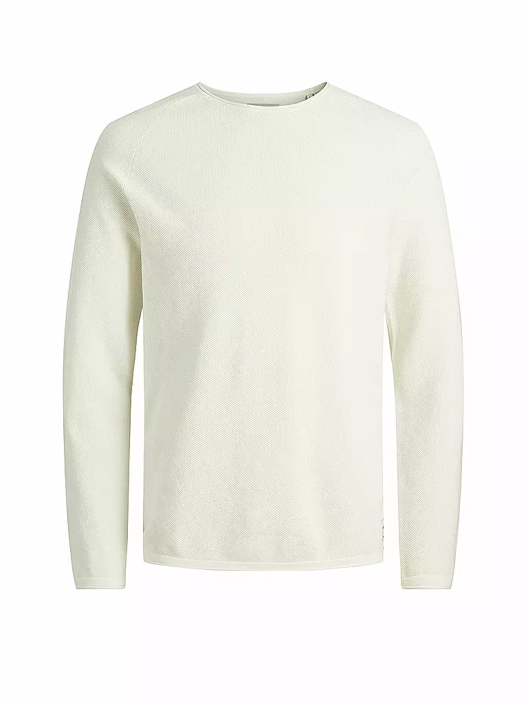 JACK & JONES Pullover JJEHILL weiss