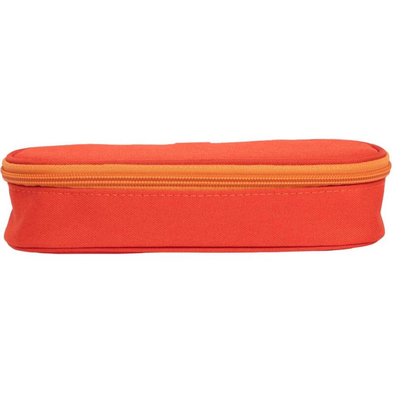 Trousse compacte polyester recyclé Plumier - Couleurs assorties