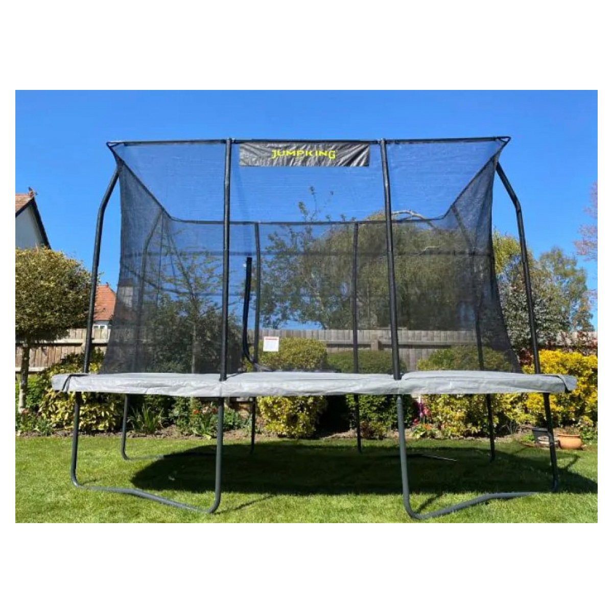 3m70 x 2m40 jumpking rectangulaire pro trampoline