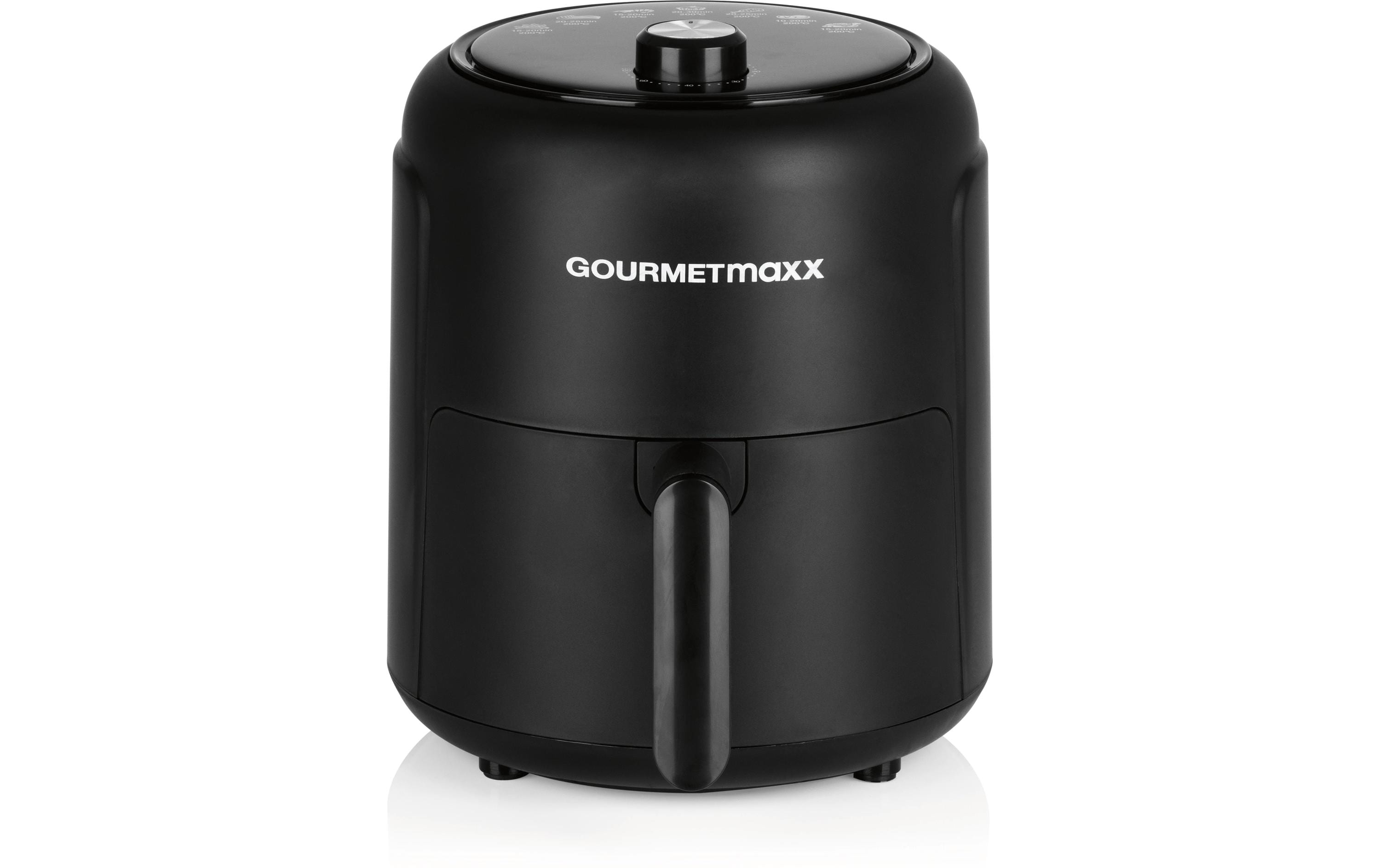 Heissluft-Fritteuse 2 kg, SchwarzVielseitiges Kochgerät mit Heissluft