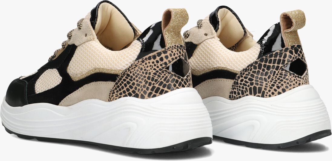 OMODA zwarte omoda lage sneakers triangle