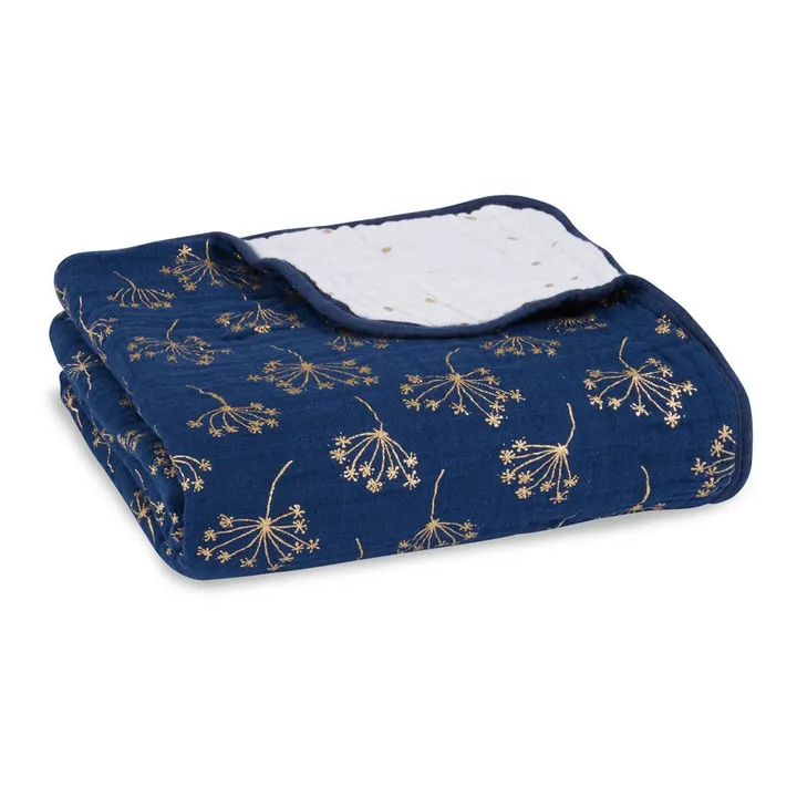 aden + anais Couverture Metallic 120x120 cm | Doré