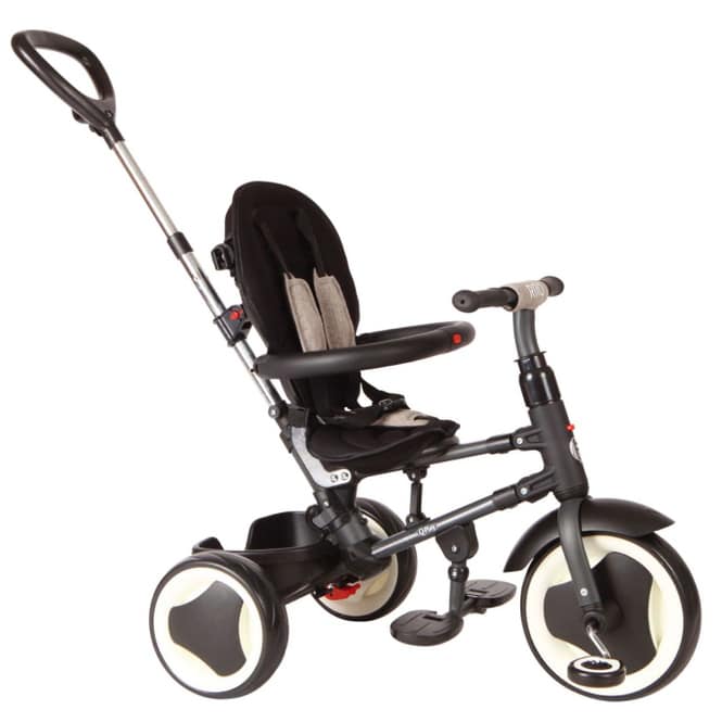 QPlay Kinderdreirad mit Dach - Rito Deluxe - beige