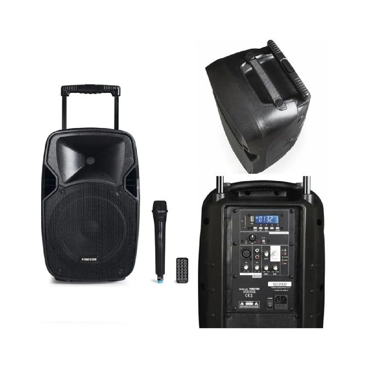 FONESTAR Enceinte Karaoke PRO
