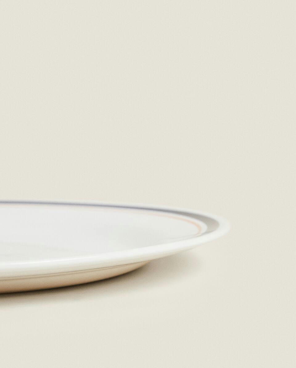 LOUÇA DE MESA COM BORDA DUPLA