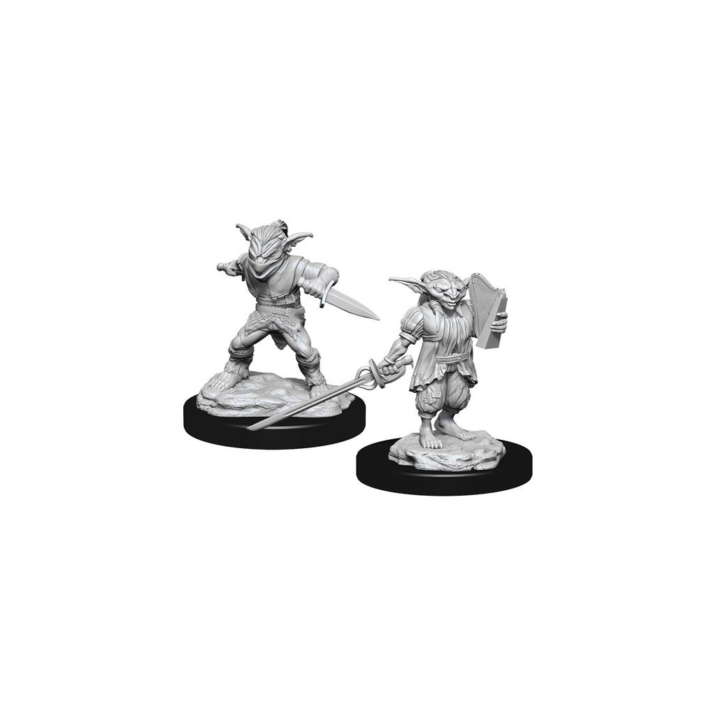 D&D Nolzurs Marvelous Miniatures: Male Goblin Rogue & Female Goblin Bard