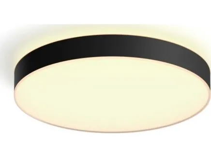 Philips Hue White ambiance Enrave Extra Large - Loftslampe - LED - 48 W - varmt til køligt hvidt lys - 2200-6500 K - sort
