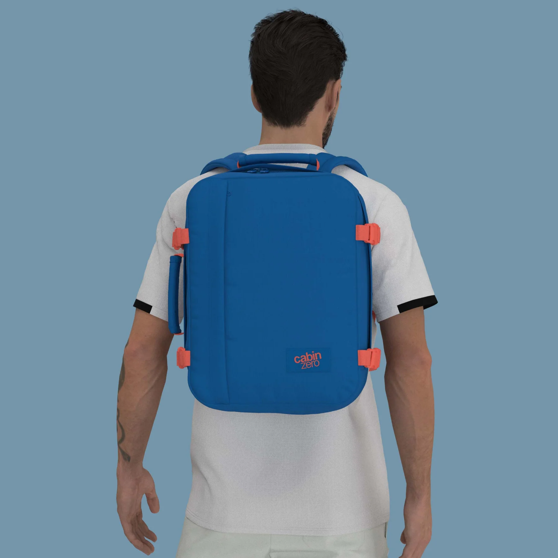 CabinZero Classic 28L Cabin Backpack Capri Blue