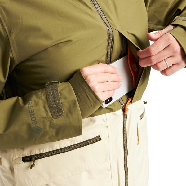 Veste snowboard BURTON W GORE TREELINE JK MARTINI OLIVE/CRÈME BRÛLÉE