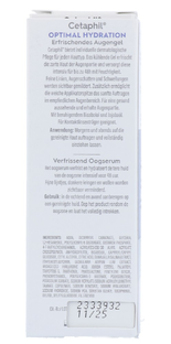 Cetaphil Optimal Hydration Verfrissend Oogserum Duoverpakking 2x15ML