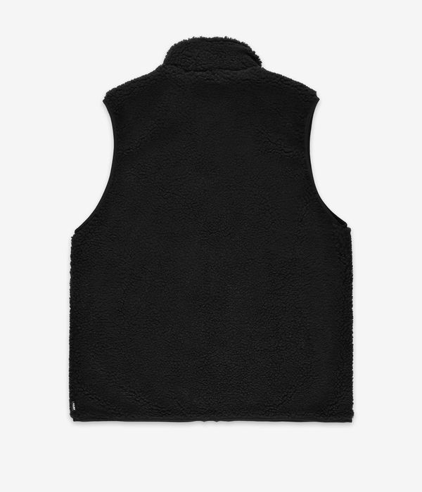 Antix Sherpa Fleece Weste (black)