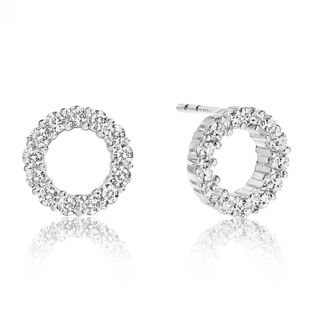 Boucles d'oreille Sif Jakobs BIELLA argentoxyde de zirconium