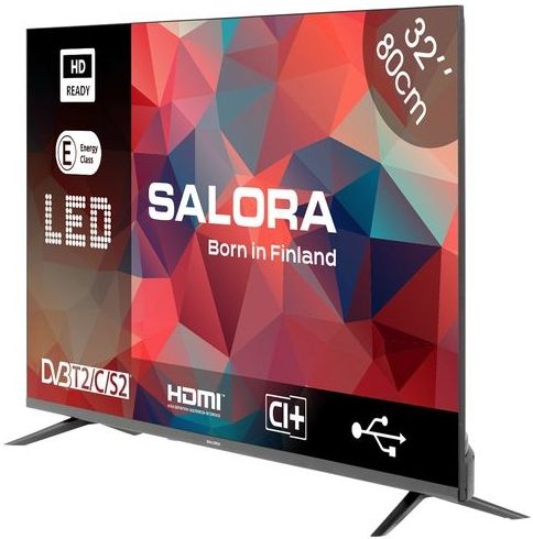 Salora - 32HDB200 - LED TV - Zwart - HD Ready - Compact Formaat