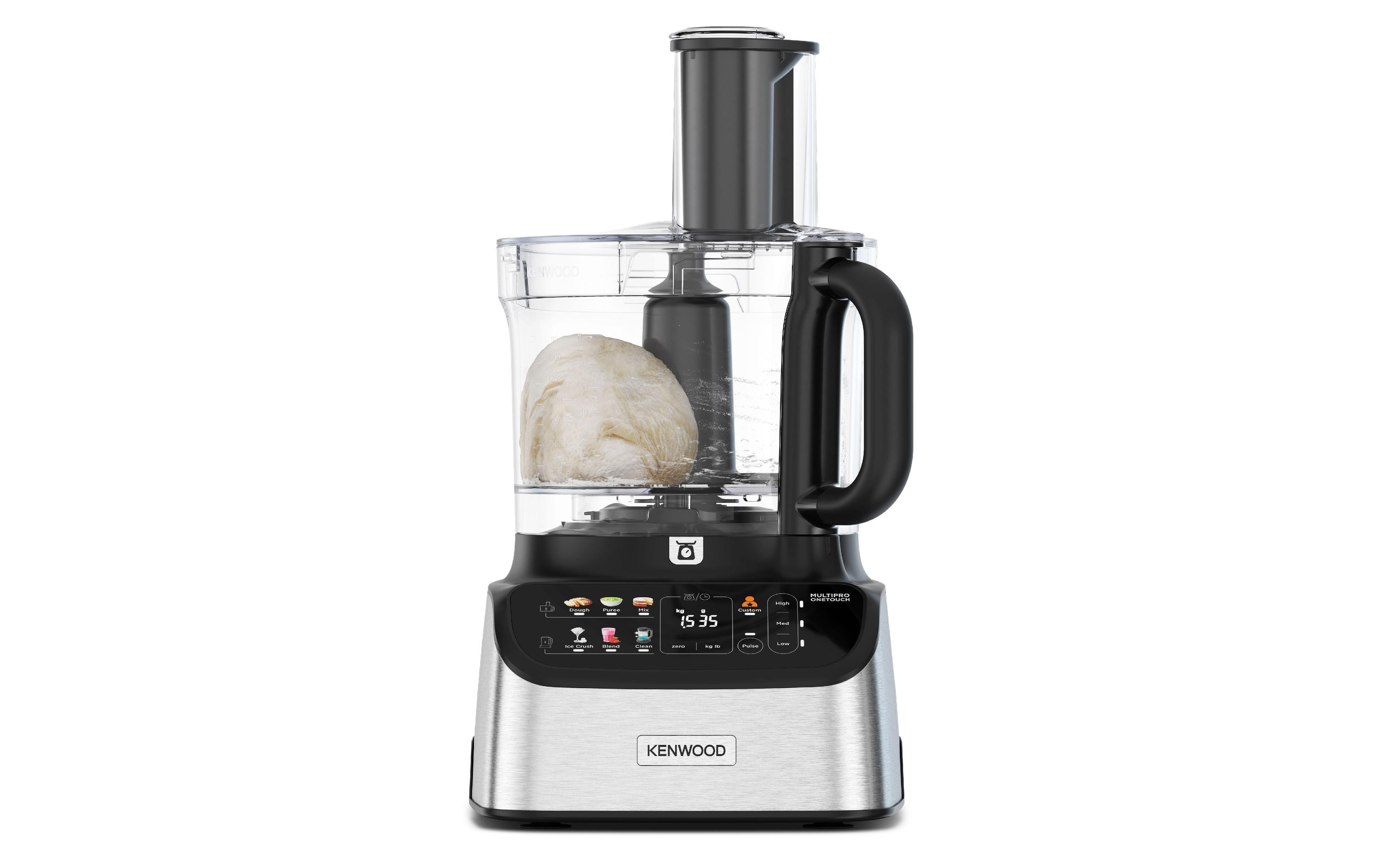 Food Processor FDM73.480SS MultiPro One Touch Silber/Schwarz<br>Multifunktionale Küchenmaschine