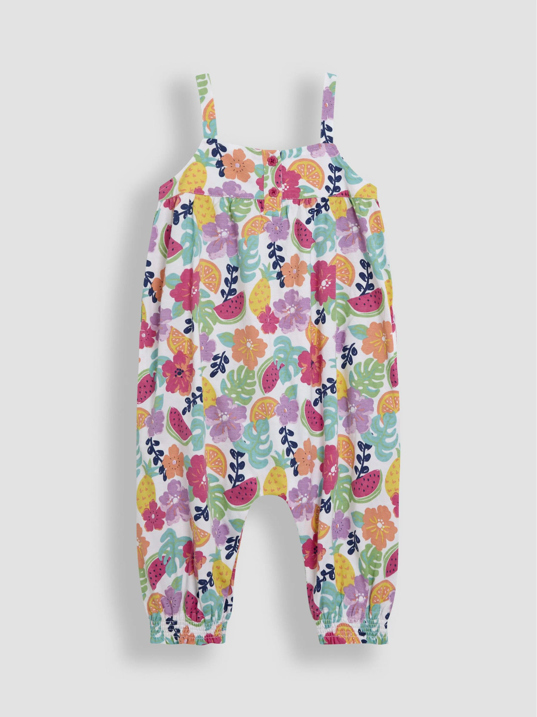 JoJo Maman Bébé Button Front Jumpsuit
