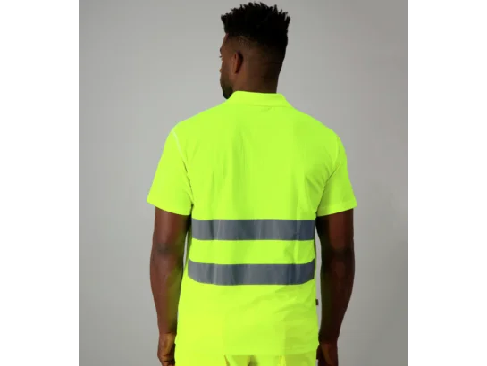 Polo de travail Würth MODYF haute-visibilité jaune