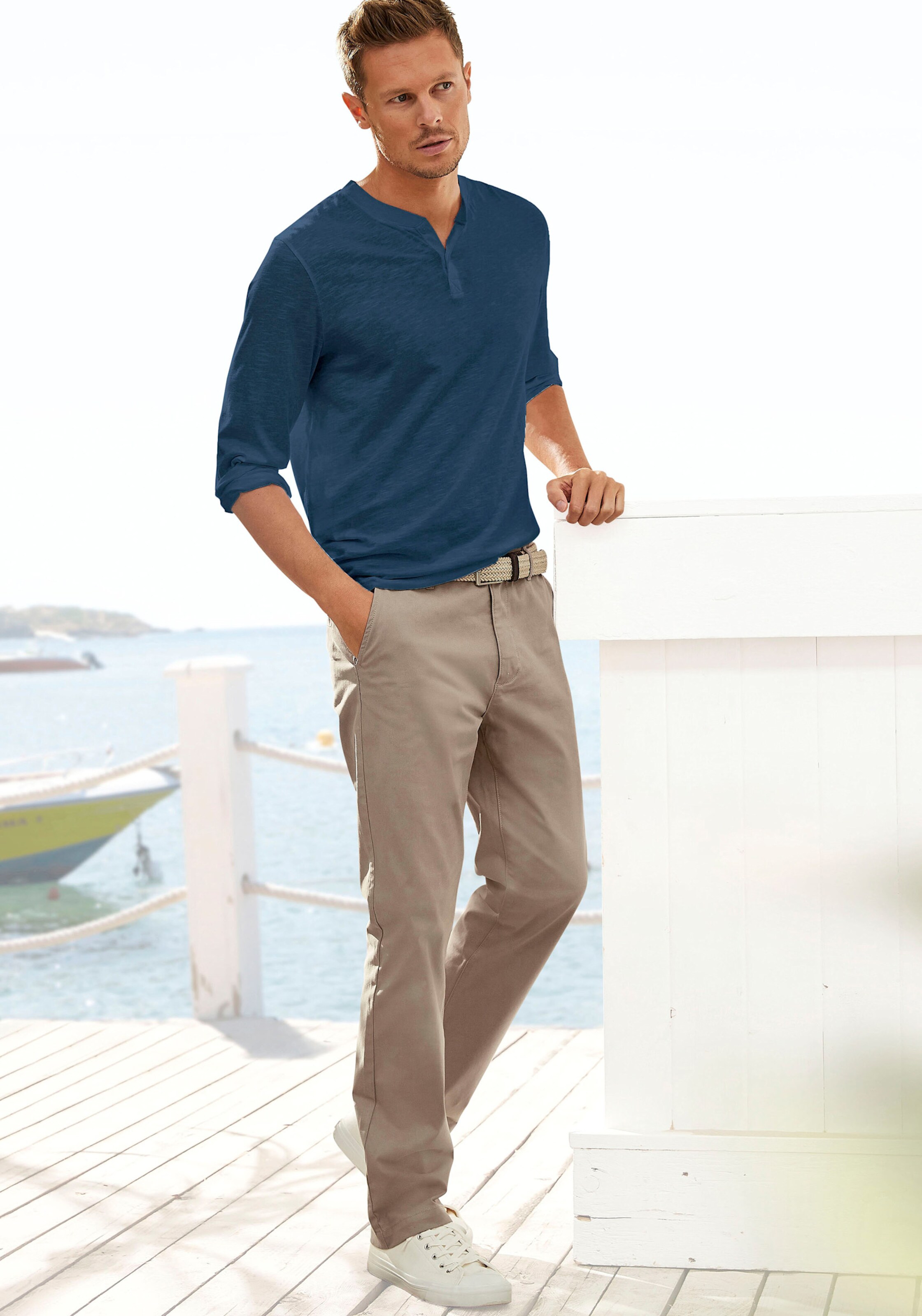 H.I.S Chinohose in beige