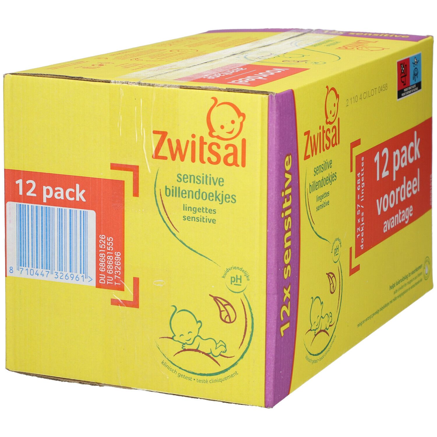 Zwitsal Sensitive Feuchttücher