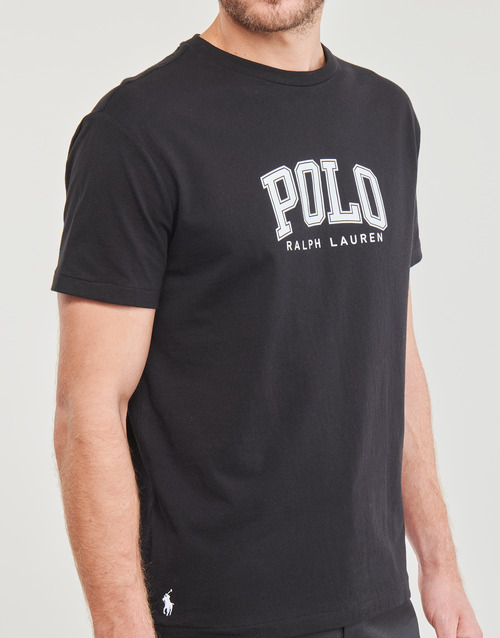 Polo Ralph Lauren - T-SHIRT AJUSTE EN COTON SERIGRAPHIE POLO RALPH LAUREN Negro / Polo / Negro