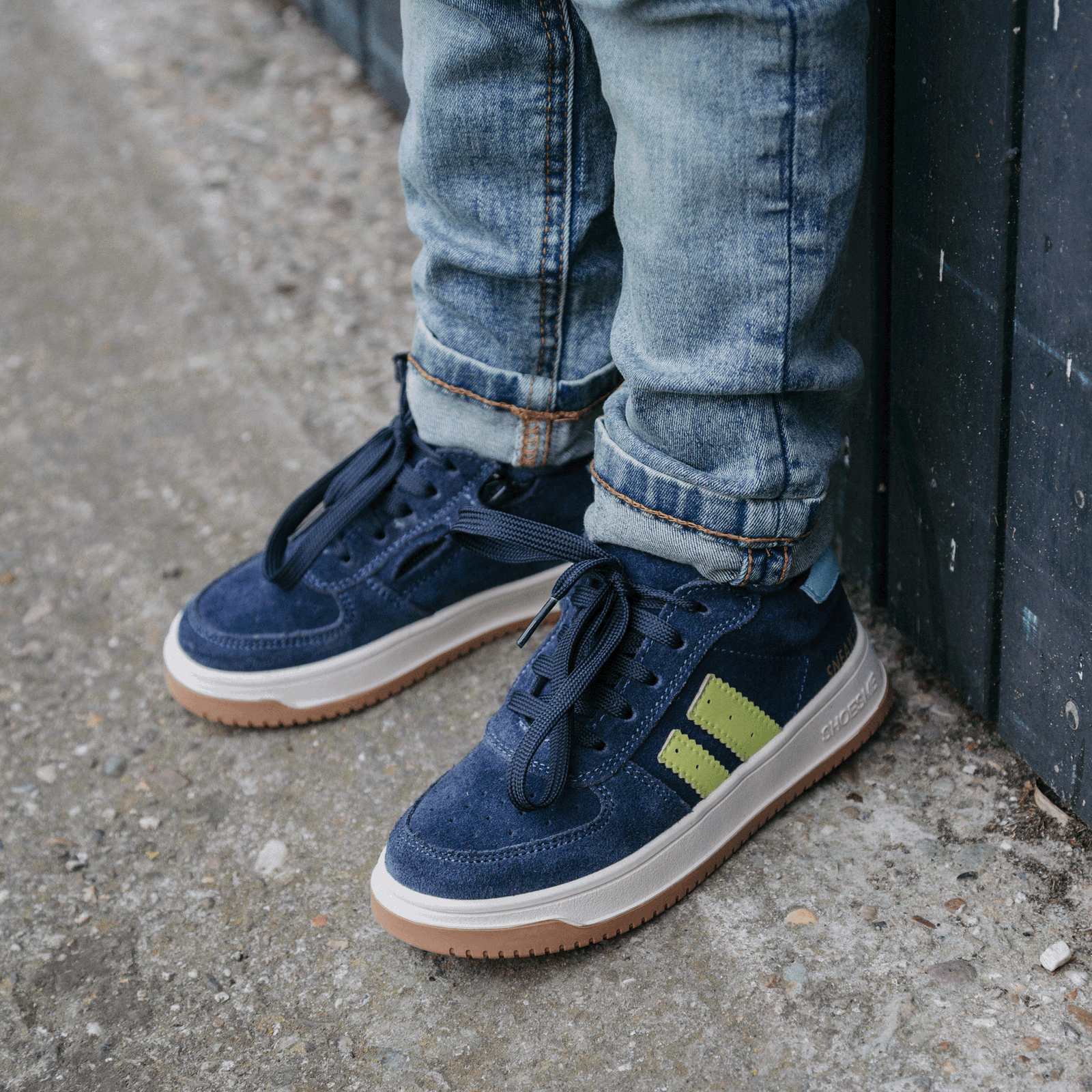 Shoesme blau Sneaker mit Reißverschluss