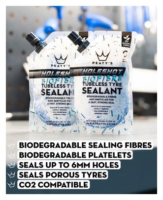 Kit de Conversion Tubeless Peaty's XC / Urban 25 mm