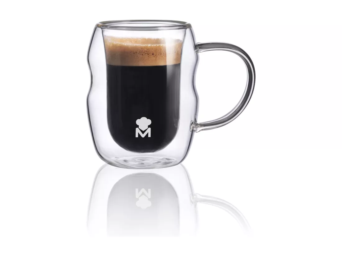 Lot de 4 verres borosilicate double paroi MIXOLOGY 50 ml MasterPRO